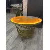 Журнальный столик из оникса