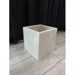 Кашпо из мрамора New Cool Grey Кашпо из мрамора New Cool Grey