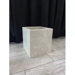 Кашпо из мрамора New Cool Grey Кашпо из мрамора New Cool Grey